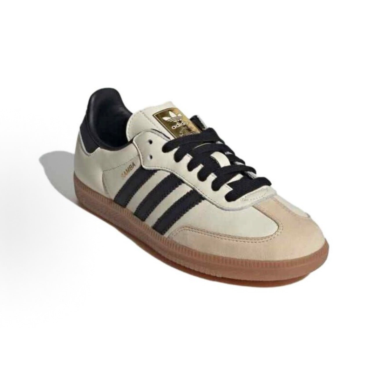 Adidas Samba OG “Cream White/Core Black/Sand Strata”